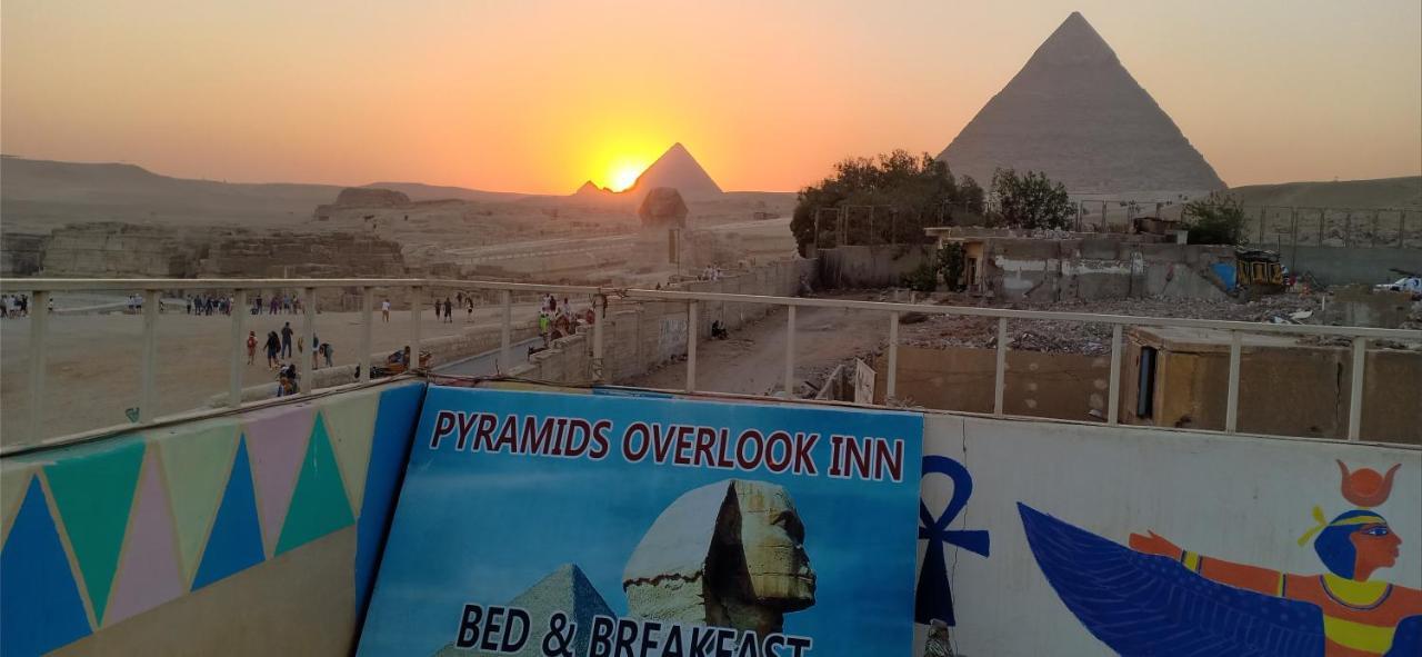Pyramids Overlook Inn Kafrat al Jabal Bagian luar foto