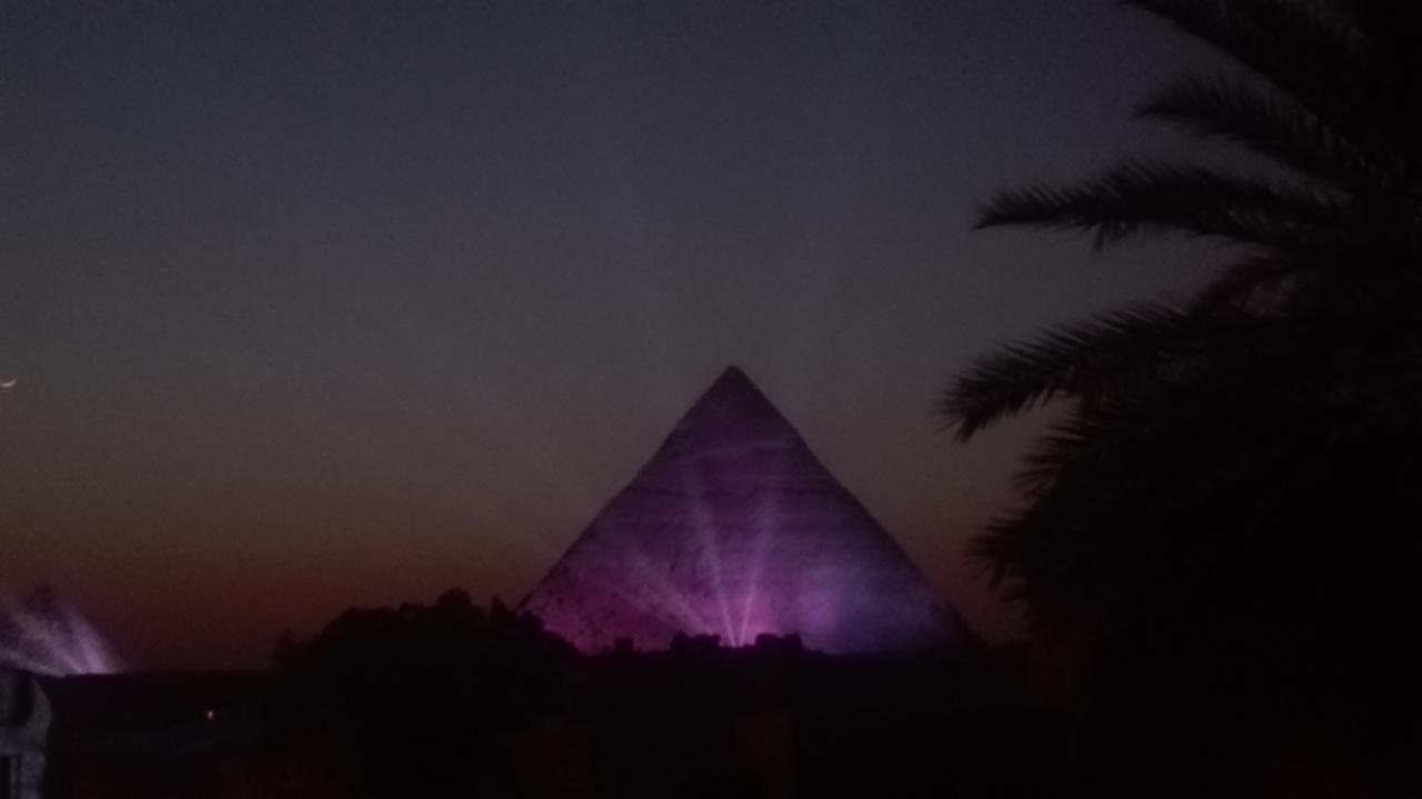 Pyramids Overlook Inn Kafrat al Jabal Bagian luar foto