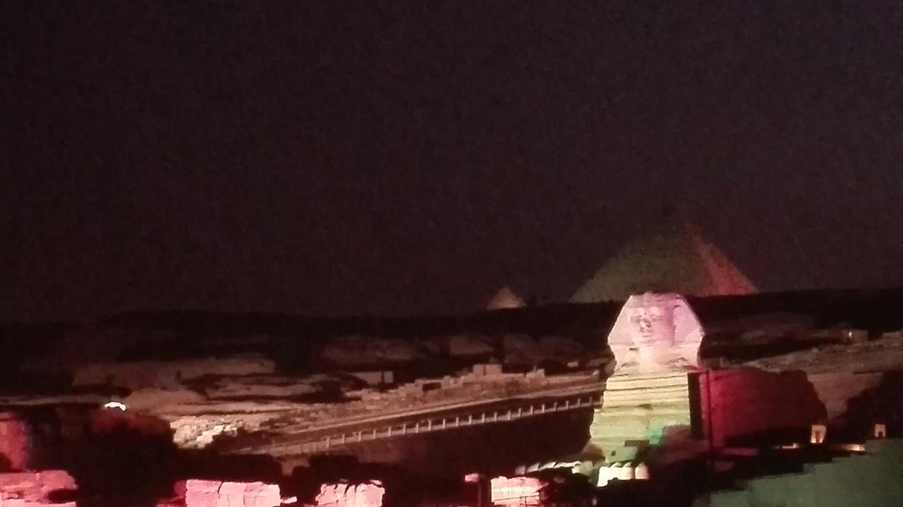 Pyramids Overlook Inn Kafrat al Jabal Bagian luar foto