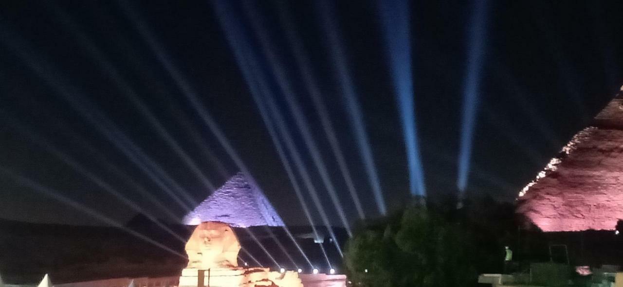 Pyramids Overlook Inn Kafrat al Jabal Bagian luar foto