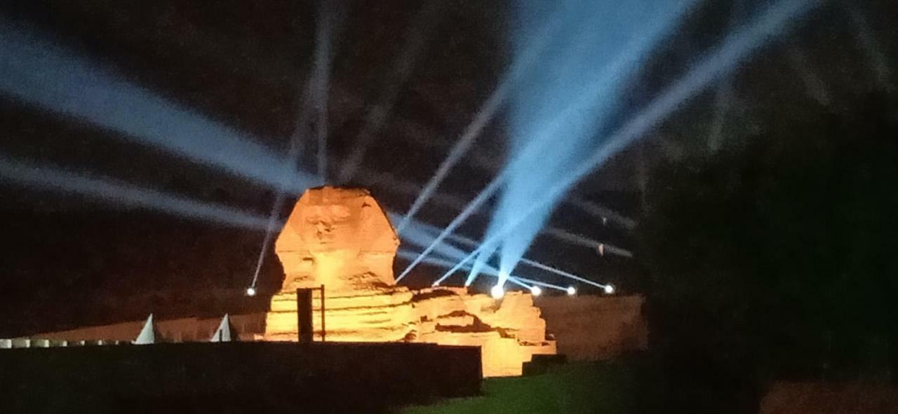 Pyramids Overlook Inn Kafrat al Jabal Bagian luar foto